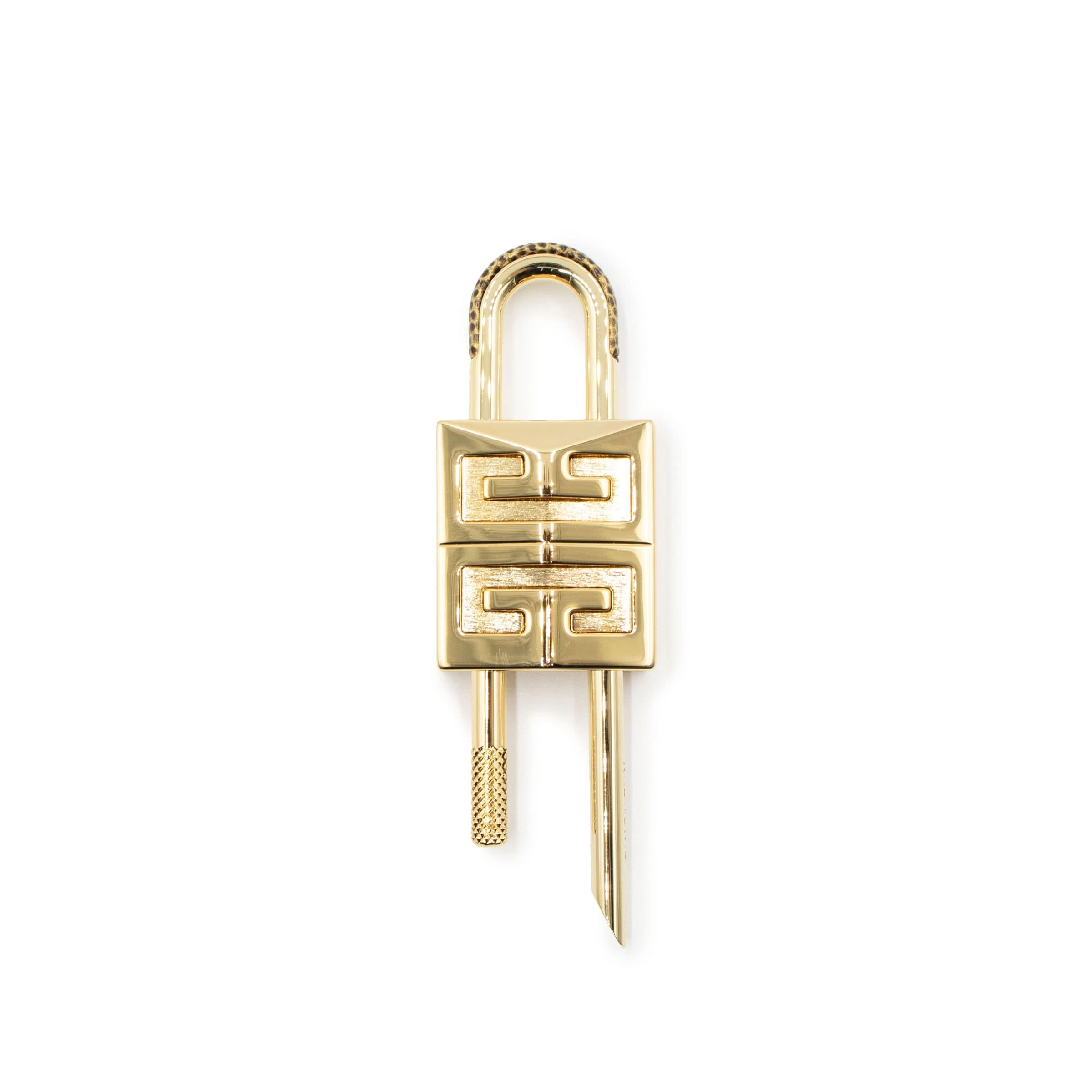 Small 4G Padlock Gold