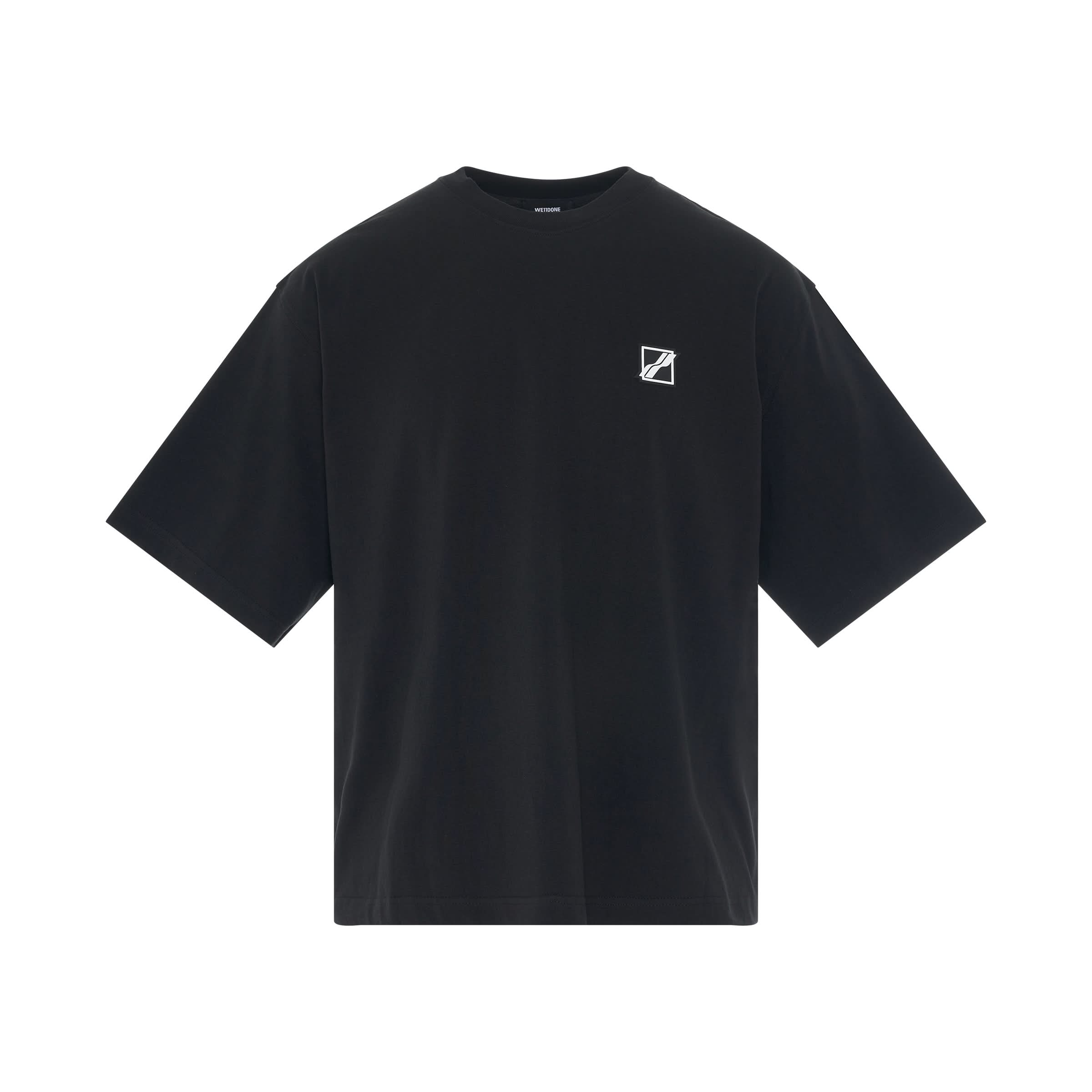 Classic Logo Patch T-Shirt in Black