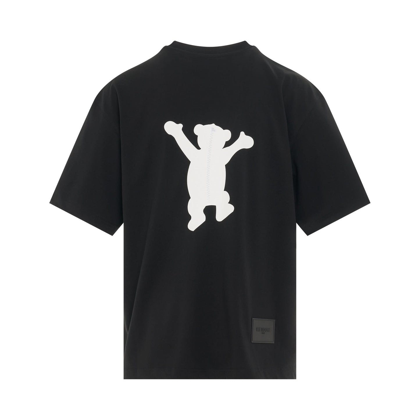 Logo Teddy T-Shirt in Black