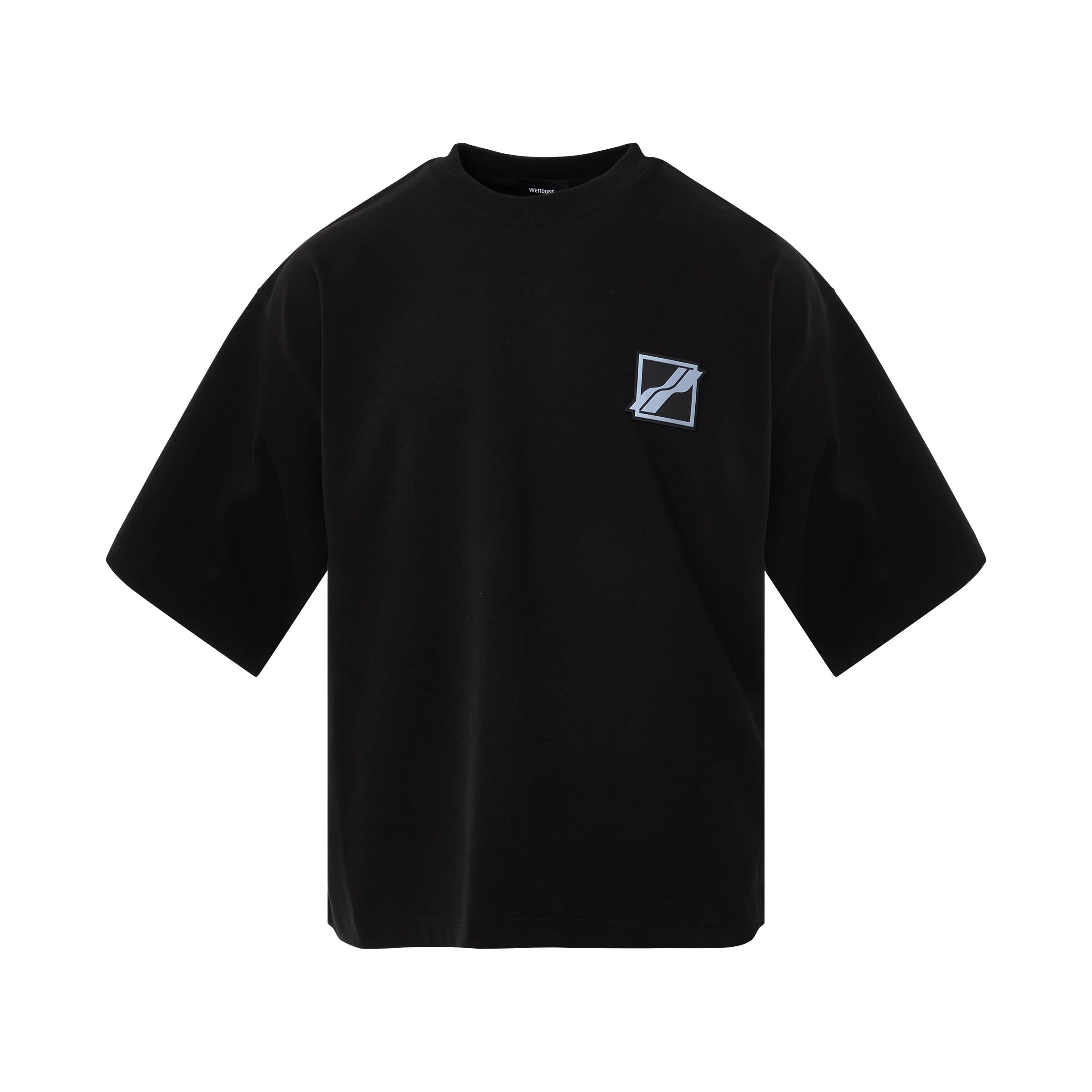 Hotfix Patch Logo T-Shirt in Black