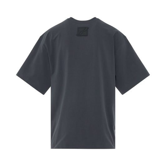 Multi Logo T-Shirt in Charcoal