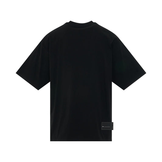 Logo Wappen T-Shirt in Black