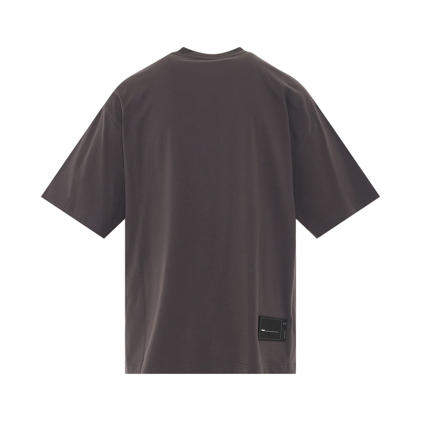 Logo Wappen T-Shirt in Charcoal