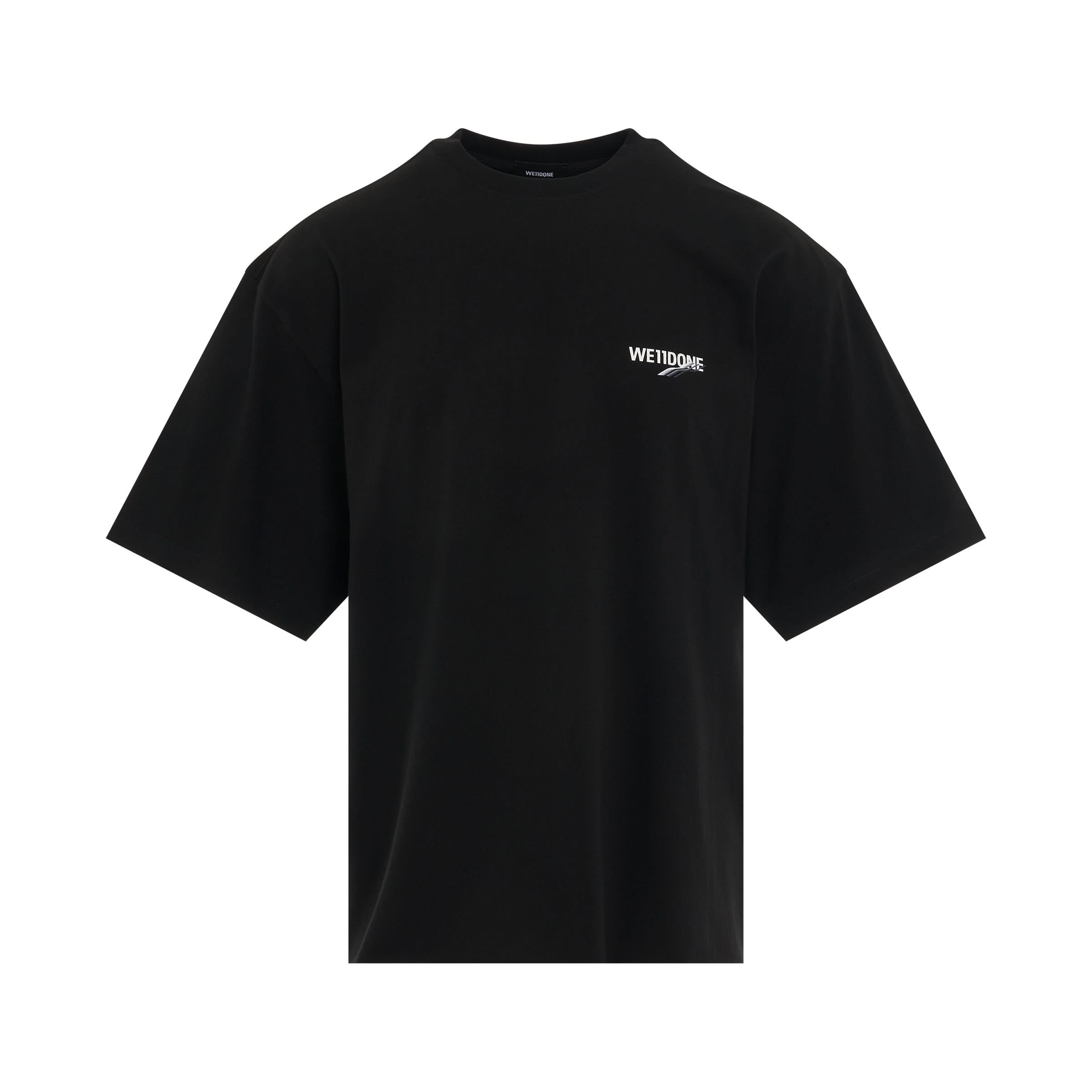 Basic 1506 Logo T-Shirt in Black