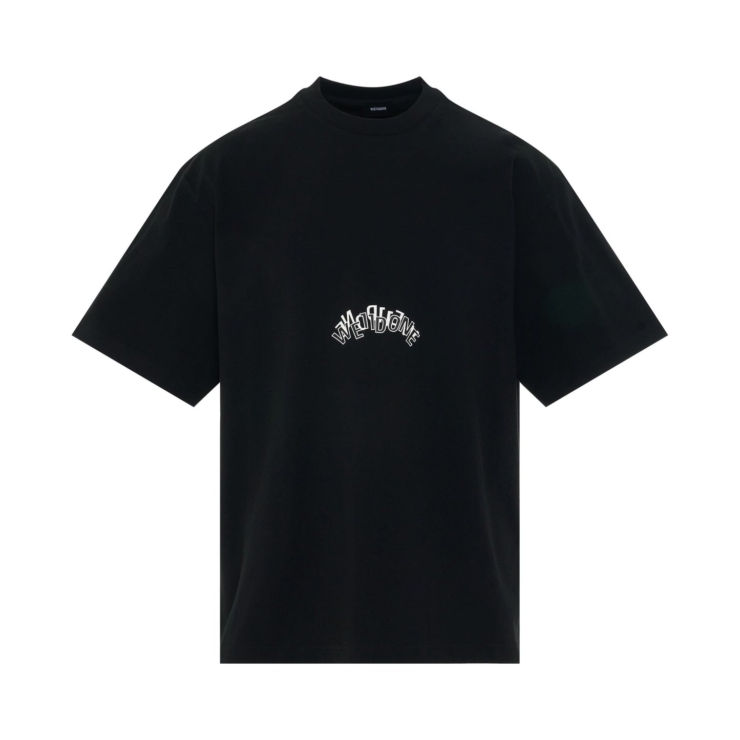 Layered Logo T-Shirt in Black