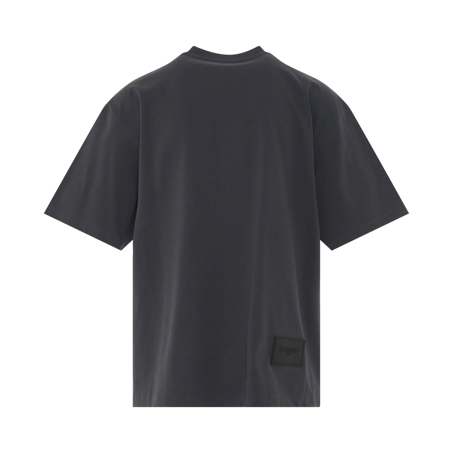 Basic Logo Large T-Shirt in Charcoal