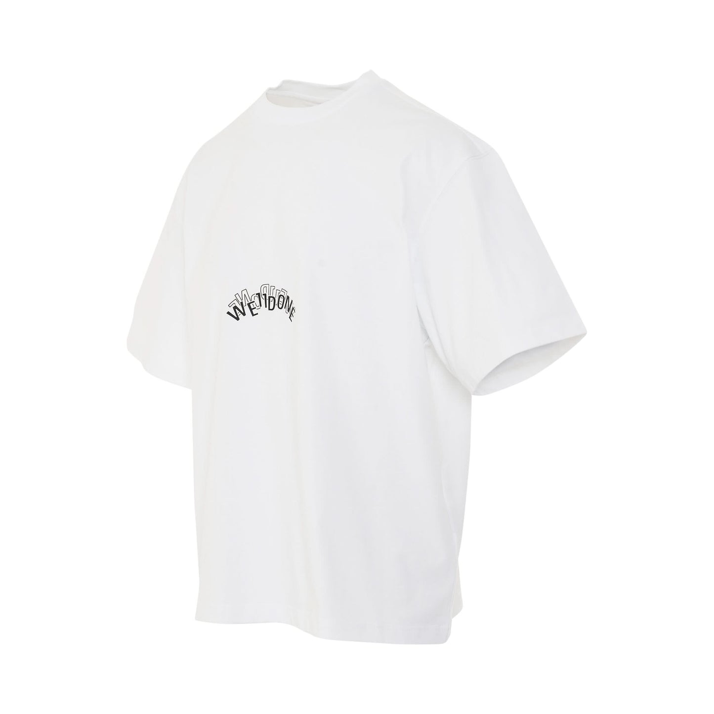 Layered Logo T-Shirt in White