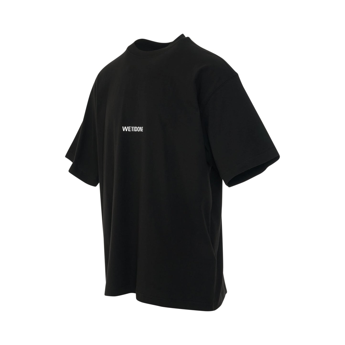 Basic Mini Logo Large T-Shirt in Black