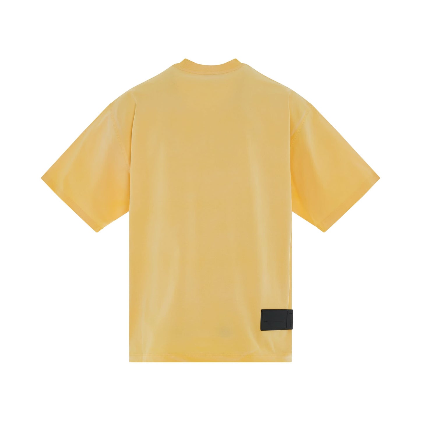 Iridescent Logo Hand-Bleached T-Shirt in Yellow