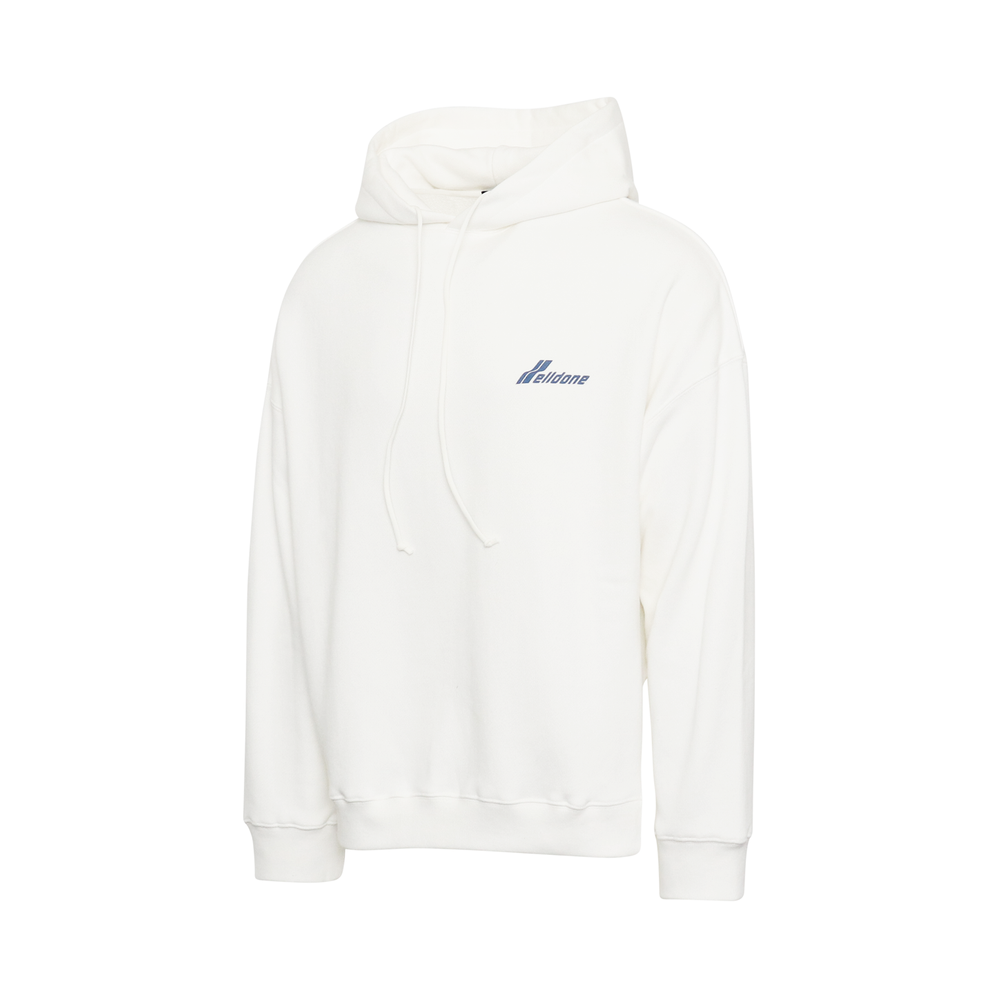 Cutout Logo Hoodie in White