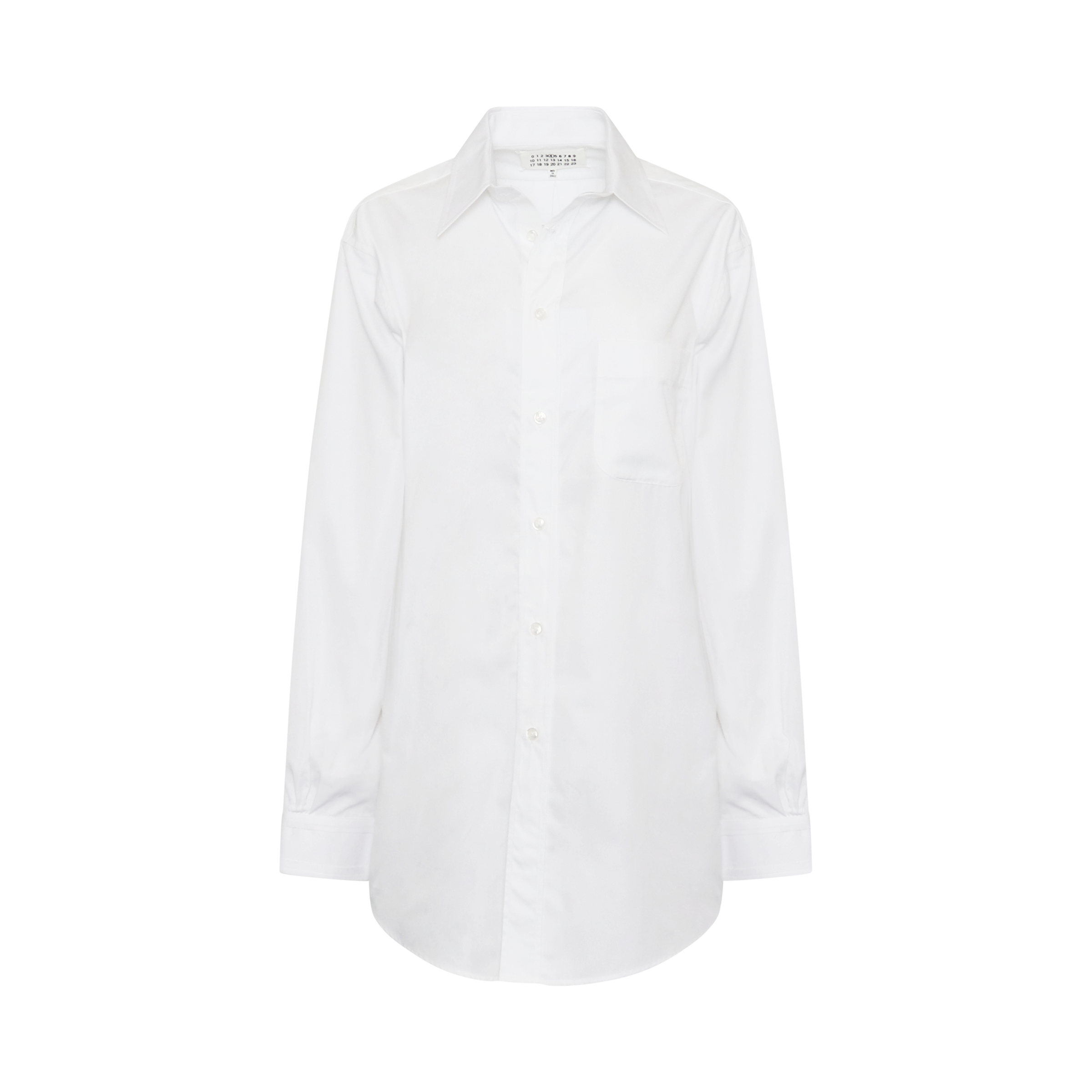 Classic Long Sleeve Shirt in White