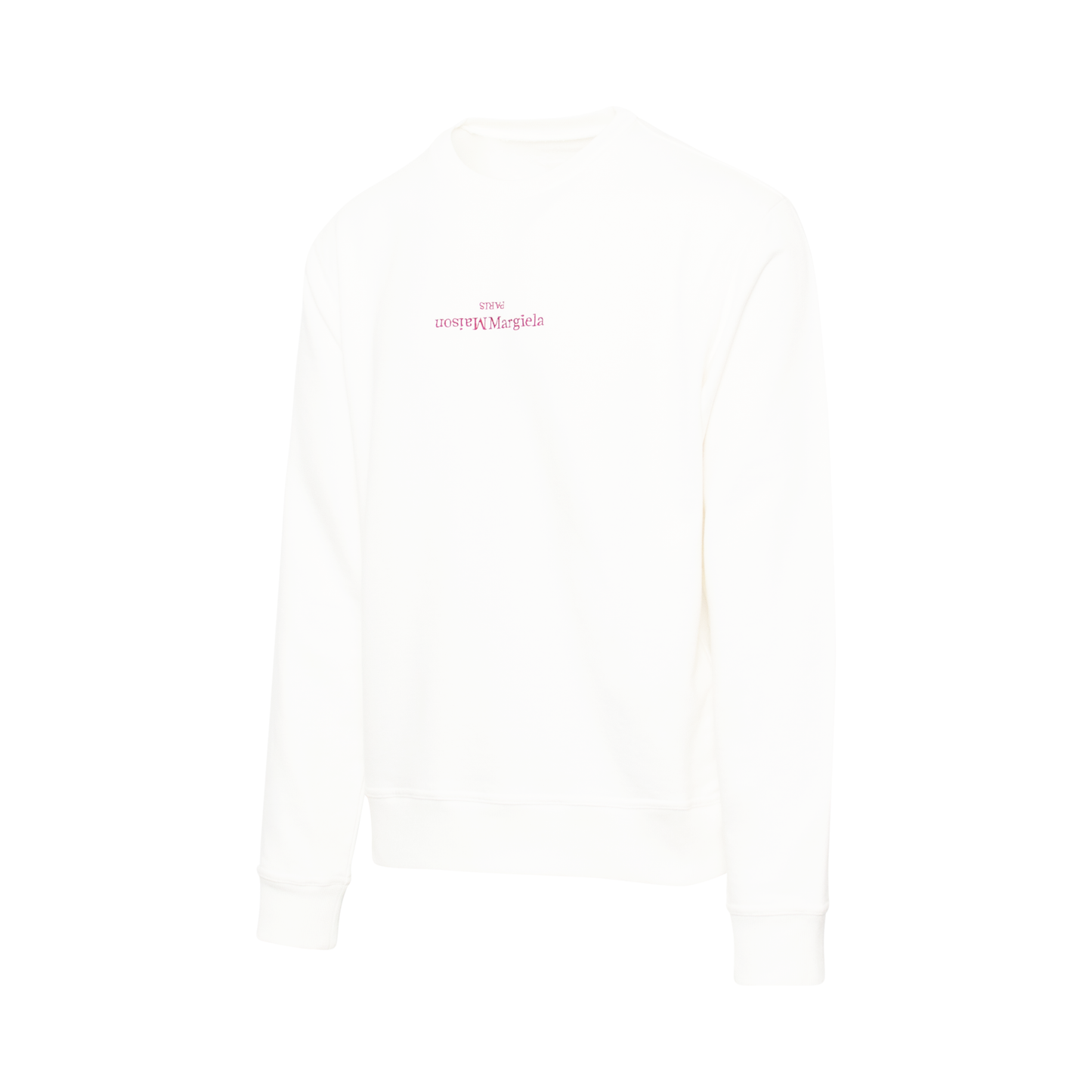 Flip Embroidered Logo Sweatshirt in White