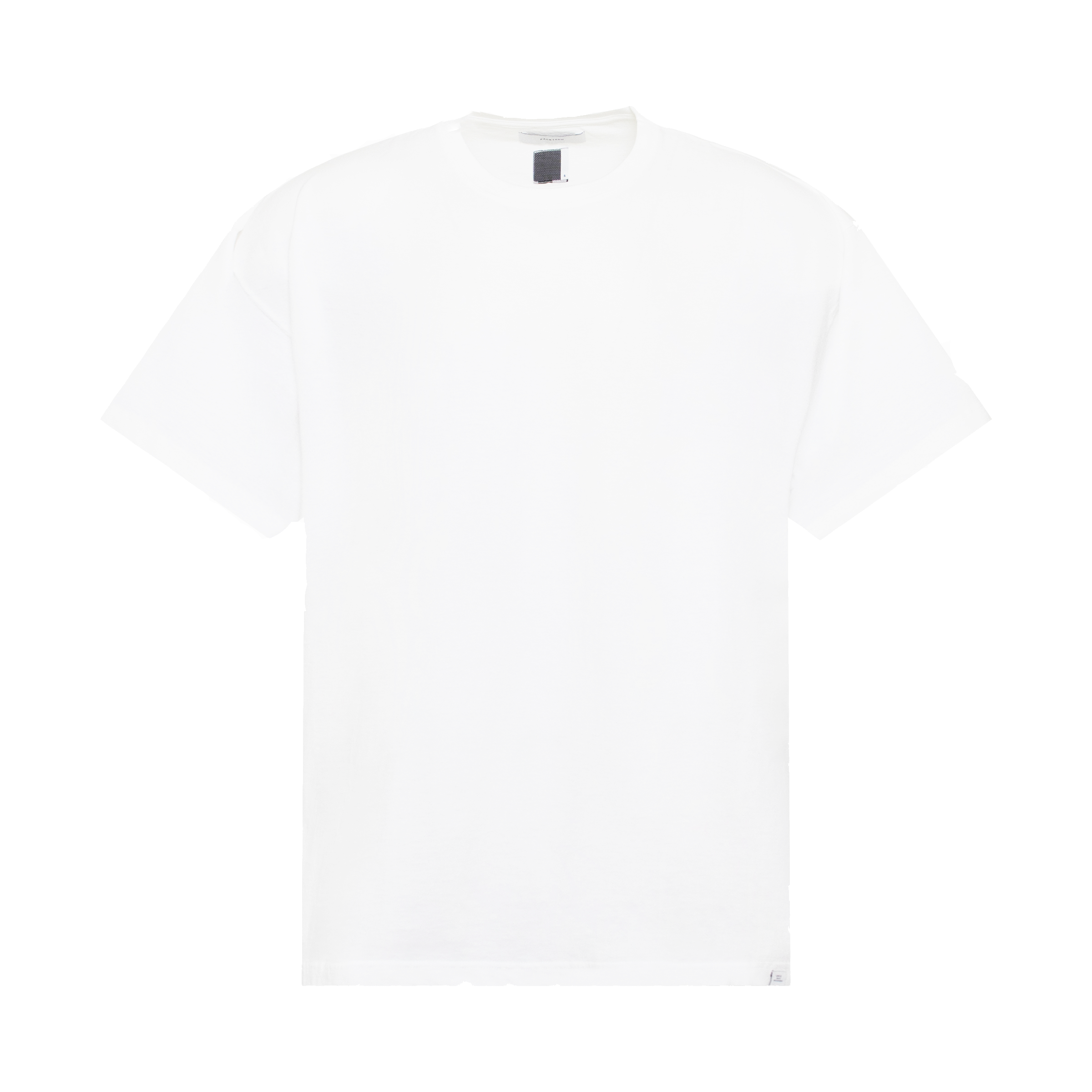 Rib Big T-Shirt in White