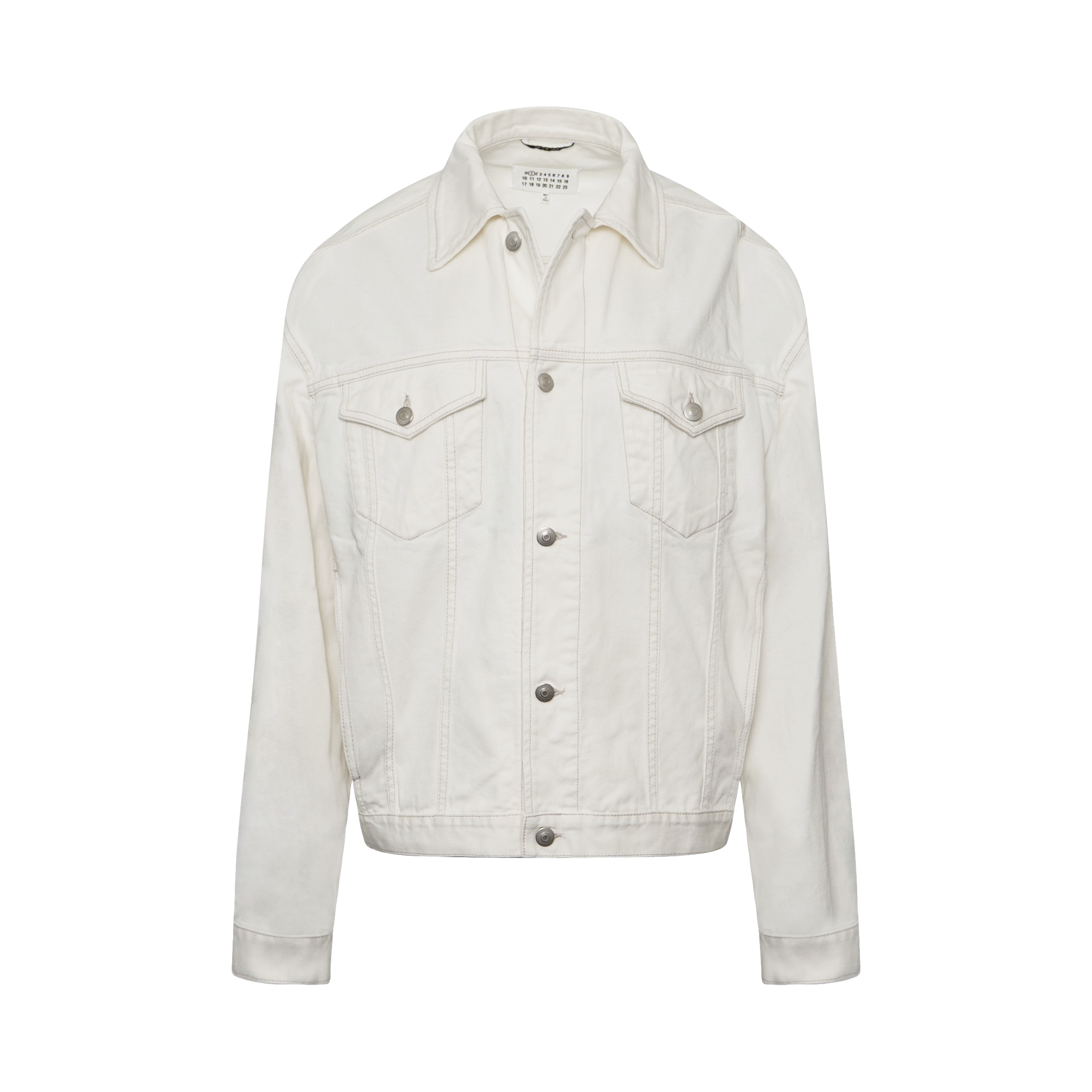 Oversize Denim Jacket in White