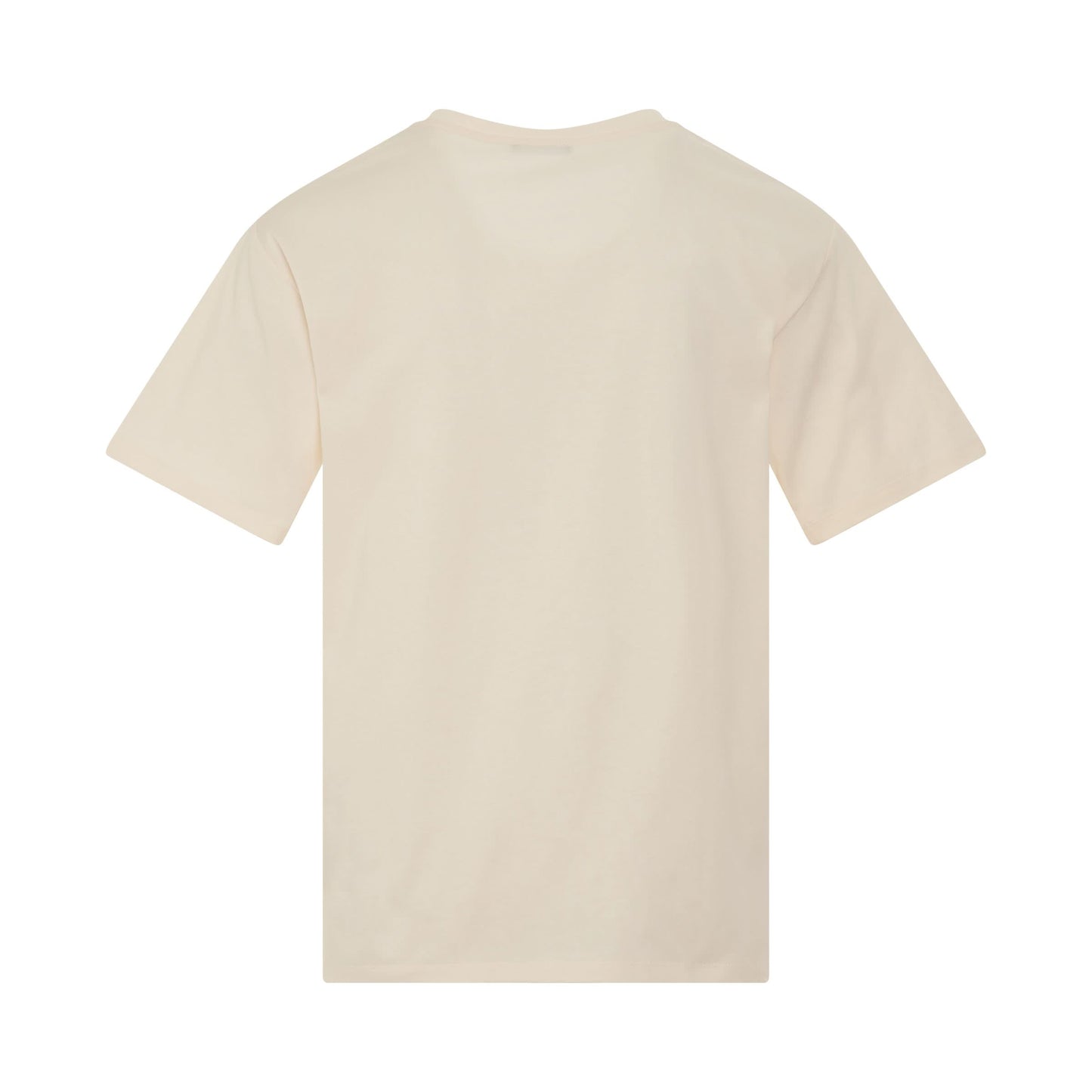 Logo Charcoal T-Shirt in Beige