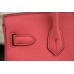 Hermes Birkin 30cm 35cm Bag In Rose Lipstick Clemence Leather