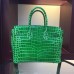 Hermes Birkin 30cm 35cm Bag In Bamboo Crocodile Leather
