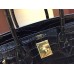 Hermes Birkin 30cm 35cm Bag In Black Crocodile Leather