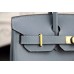 Hermes Birkin 30cm 35cm Bag In Blue Lin Epsom Leather