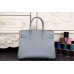 Hermes Birkin 30cm 35cm Bag In Blue Lin Epsom Leather