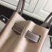 Hermes Bicolor Birkin Ghillies 30cm In Beige Swift Leather
