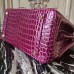 Hermes Birkin 30cm 35cm Bag In Fuchsia Crocodile Leather