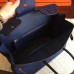 Hermes Sapphire Epsom Birkin 35cm Handmade Bag