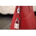 Hermes Bolide Tote Bag In Red Leather