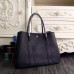 Hermes Medium Garden Party 36cm Tote In Black Leather