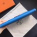 Hermes Jige Elan 29 Clutch Bag In Blue Epsom Leather