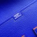 Hermes Electric Blue Epsom Jige Elan 29 Clutch