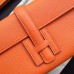 Hermes Orange Epsom Jige Elan 29 Clutch