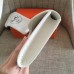 Hermes White Epsom Jige Elan 29 Clutch