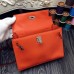 Hermes Kelly Danse Bag In Orange Swift Leather