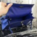 Hermes Blue Electric Epsom Kelly 32cm Sellier Bag