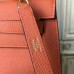 Hermes Orange Epsom Kelly 32cm Sellier Bag