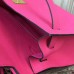 Hermes Rose Red Epsom Kelly 32cm Sellier Bag