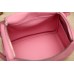 Hermes Pink Clemence Lindy 34cm Bag