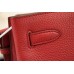 Hermes So Kelly 22cm Bag In Red Leather
