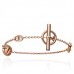 Hermes LG Rose Gold Farandole Bracelet