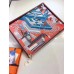 Hermes Corail Les tresors dun Artiste Silk Scarf