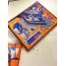 Hermes Orange Les tresors dun Artiste Silk Scarf