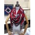 Hermes Red H Imprimeur Fou Couvertures dEx-Libris Shawl 140cm