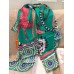 Hermes Vert Savana Dance Shawl