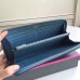 Hermes Blue Jean Azap Zipped Wallet