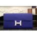 Hermes Constance Wallet In Electric Blue Epsom Leather