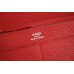 Hermes Dogon Combine Wallet In Red Leather