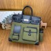 Hermes HAC Cargo Birkin 40 Handmade Bag in Green Toile