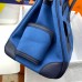 Hermes Cargo Birkin 35cm Limited-edition Bag in Blue Canvas