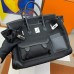 Hermes Cargo Birkin 35cm Limited-edition Bag in Black Canvas